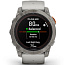 Умные часы Garmin FENIX 7X PRO Sapphire Solar, титановый с дымчато-серым оранжевым ремешком (010-02778-15) - фото 19