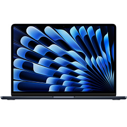 13.6" Ноутбук Apple MacBook Air 13 2024 2560x1664, Apple M3, RAM 24 ГБ, SSD 512 ГБ, 8C CPU/10C GPU, macOS, Midnight (MC8Q4) - фото 1