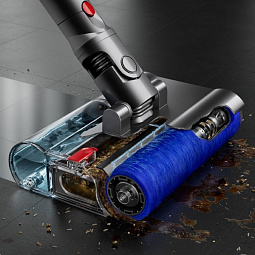 Пылесос Dyson V12s Detect Slim Submarine Complete (SV46), желтый/никель (499067-01) - фото 10