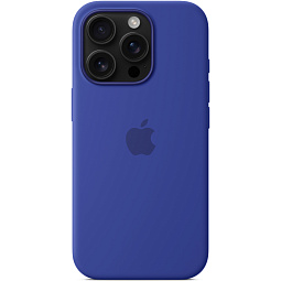 Чехол-накладка iPhone 16 Pro Silicone Case with MagSafe - Ultramarine - фото 4