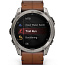 Умные часы Garmin FENIX 8 51mm Amoled Sapphire Titanium Graphite with Chestnut Leather Band (010-02905-40) - фото 29