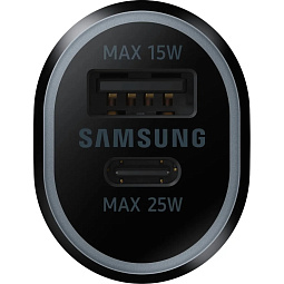 Автомобильное зарядное устройство Samsung EP-L4020NBEGRU USB Type-C 25ВТ/ USB 15 Вт - фото 4