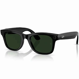 Умные очки Meta Ray-Ban Wayfarer (Gen 2) Shiny Black Transition Graphite Green, 155 - 53 Size (L) - фото 2