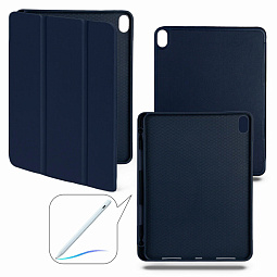 Чехол книжка Folio Case для iPad Air 11 (2026/2025/2024) Темно-синий с отделением для Pencil - фото 1