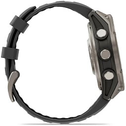 Умные часы Garmin Fenix 8 Pro 47mm Amoled Sapphire Titanium with Graphite/Black Silicone Band (010-03198-11) - фото 7