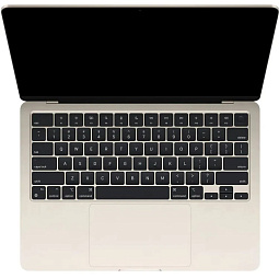 13.6" Ноутбук Apple MacBook Air 13 Apple M2 2024 2560x1664, RAM 16 ГБ, SSD 256 ГБ, 8C CPU/8C GPU, macOS, Starlight (MC7W4) Гравировка RUS - фото 9
