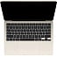 13.6" Ноутбук Apple MacBook Air 13 Apple M2 2024 2560x1664, RAM 16 ГБ, SSD 256 ГБ, 8C CPU/8C GPU, macOS, Starlight (MC7W4) Гравировка RUS - фото 20