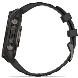 Умные часы Garmin Fenix 8 47 mm AMOLED Slate Gray with Black Silicone Band, серый (010-02904-00) - фото 11