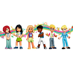 Конструктор LEGO Friends 41748 Общественный центр Хартлейк-Сити - фото 4