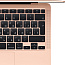 Apple MacBook Air 13" Late 2020 (Apple M1/13.3"/2560x1600/8GB/256GB SSD/DVD нет/Apple graphics 7-core/Wi-Fi/macOS), золотой MGND3 русская раскладка - фото 9