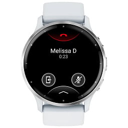 Умные часы Garmin VENU 3, белые с серебристым безелем (010-02784-00) - фото 2