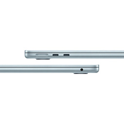 15.3" Ноутбук Apple MacBook Air 15 2026 2880x1864, Apple M5, RAM 16 ГБ, SSD 512 ГБ, 10C CPU/10C GPU, macOS, Sky Blue (MDVQ4) - фото 4