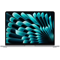 13.6" Ноутбук Apple MacBook Air 13 2024 2560x1664, Apple M3, RAM 24 ГБ, SSD 512 ГБ, 8C CPU/10C GPU, macOS, Silver (MC8N4) - фото 1