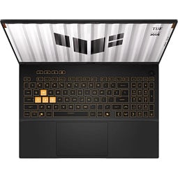 Ноутбук ASUS TUF Gaming F16 FX608JMR-RV194, Intel Core i5-14450HX, RAM 16 ГБ, SSD 512 ГБ, NVIDIA GeForce RTX 5060 для ноутбуков 8 Гб, без ОС, 90NR0NB1-M00AK0, серый - фото 4