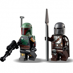 Конструктор LEGO Star Wars 75312 Mandalorian Звездолет Бобы Фетта - фото 4