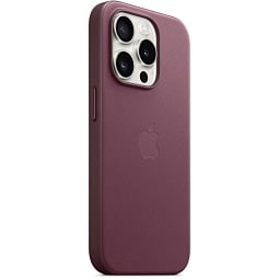 Чехол-накладка iPhone 15 Pro FineWoven Case with MagSafe - Mulberry (MT4L3) - фото 6