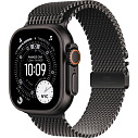 Фото - Apple Watch Ultra 3 (2025) 49mm Black Titanium Case with Black Titanium Milanese Loop M, MF1Q4LW/A