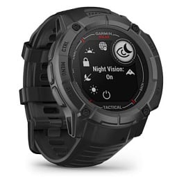 Умные часы Garmin INSTINCT 2X Solar Tactical Edition, черный (010-02805-03) - фото 4