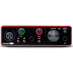 Аудиоинтерфейс Focusrite Scarlett Solo 3rd gen - фото 4