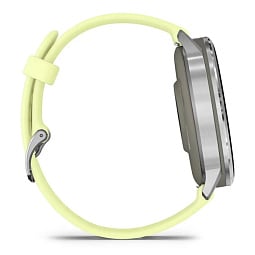 Умные часы Garmin Venu 4 45mm Silver with Citron Green Silicone Band (010-03014-02) - фото 5
