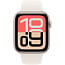 Apple Watch SE 3 2025 44mm Aluminium Case with Sport Band M/L, Starlight/Starlight, MEHJ4LW/A - фото 5