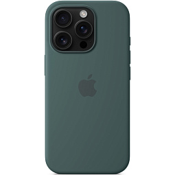 Чехол-накладка iPhone 16 Pro Silicone Case with MagSafe - Lake Green (MYYR3) - фото 4
