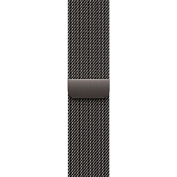 Apple Watch Series 11 46mm GPS + Cellular Titanium Case with Milanese Loop M/L, Slate (MFD44) - фото 3