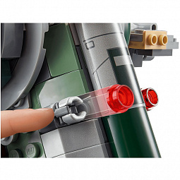 Конструктор LEGO Star Wars 75312 Mandalorian Звездолет Бобы Фетта - фото 7