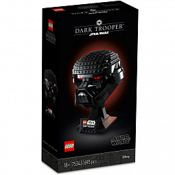 Конструктор 75343 LEGO Star Wars Шлем темного штурмовика - фото 3