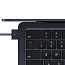 13.6" Ноутбук Apple MacBook Air 2022 (MLY33) 2560x1664, Apple M2, SSD 256 ГБ, Apple graphics 8-core, полуночный черный (Midnight), RU - фото 10