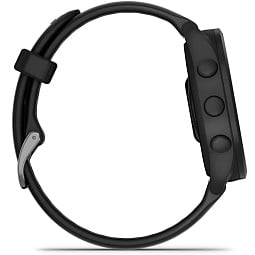 Умные часы Garmin Forerunner 165 Music, черный с серым ремешком (010-02863-30) - фото 6