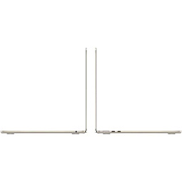 13.6" Ноутбук Apple MacBook Air 13 2024 2560x1664, Apple M3, RAM 16 ГБ, SSD 256 ГБ, 8C CPU/8C GPU, macOS, Starlight (MC8J4) RU - фото 5