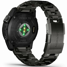 Умные часы Garmin FENIX 7X PRO Sapphire Solar Edition титановый угольно-серый корпус с титановым браслетом (010-02778-30) - фото 10