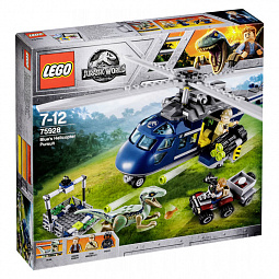Конструктор LEGO Jurassic World 75928 Погоня за Блю на вертолёте - фото 2