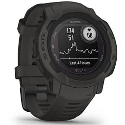 Умные часы Garmin INSTINCT 2 Solar, черный (010-02627-00) - фото 2