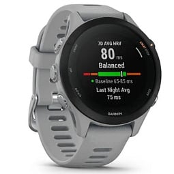 Умные часы Garmin FORERUNNER 255S со светло-серым ремешком (010-02641-12) - фото 2