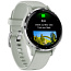 Умные часы Garmin VENU 3S, серо-зеленый с серебристым безелем (010-02785-01) - фото 15