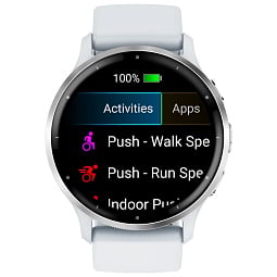 Умные часы Garmin VENU 3, белые с серебристым безелем (010-02784-00) - фото 3