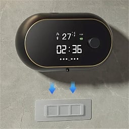 Автоматический диспенсер для мыла Hongya soap dispenser (MYX-W2), черный - фото 4