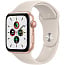 Apple Watch SE GPS + Cellular 40mm Gold Aluminum Case with Starlight Sport Band (Золотистый/сияющая звезда), (MKQN3) - фото 5