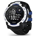Умные часы Garmin INSTINCT 3 50mm SOLAR Whitestone with Black/Bolt Blue Band (010-02935-03)