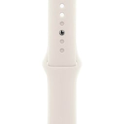 Apple Watch Series 11 42mm GPS Aluminum Case with Sport Band S/M, Silver/Starlight, MEW34LW/A - фото 3