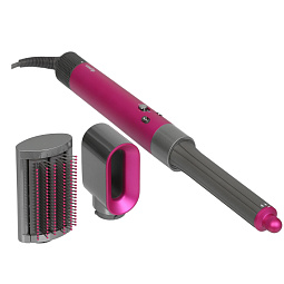 Фен-стайлер Dyson Airwrap Styler Complete Long Lite HS05, фуксия/яркий никель (505464-01) - фото 5