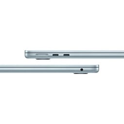 13.6" Ноутбук Apple MacBook Air 13 2026 2560x1664, Apple M5, RAM 24 ГБ, SSD 1 ТБ, 10C CPU/10C GPU, macOS, Sky Blue (MDHK4) Гравировка RUS - фото 4