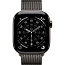 Apple Watch Series 11 42mm GPS + Cellular Titanium Case with Milanese Loop, Slate (MF8U4) - фото 5