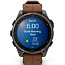 Умные часы Garmin FENIX 8 Pro 47mm Amoled Sapphire Carbon Grey DLC Titanium with Chestnut Leather Band (010-03198-40) - фото 14