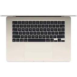13.6" Ноутбук Apple MacBook Air 13 2025 2560x1664, Apple M4, RAM 16 ГБ, SSD 256 ГБ, 10C CPU/8C GPU, macOS, Starlight (Z1CV0002T) - фото 2