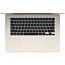 13.6" Ноутбук Apple MacBook Air 13 2025 2560x1664, Apple M4, RAM 16 ГБ, SSD 256 ГБ, 10C CPU/8C GPU, macOS, Starlight (Z1CV0002T) - фото 8