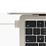 13.6" Ноутбук Apple MacBook Air 13 Apple M2 2024 2560x1664, RAM 16 ГБ, SSD 256 ГБ, 8C CPU/8C GPU, macOS, Starlight (MC7W4) Гравировка RUS - фото 18