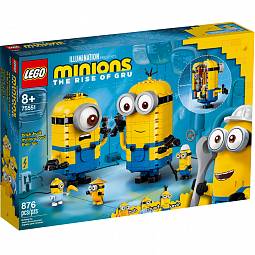 Конструктор LEGO Minions 75551 Фигурки миньонов и их дом - фото 6